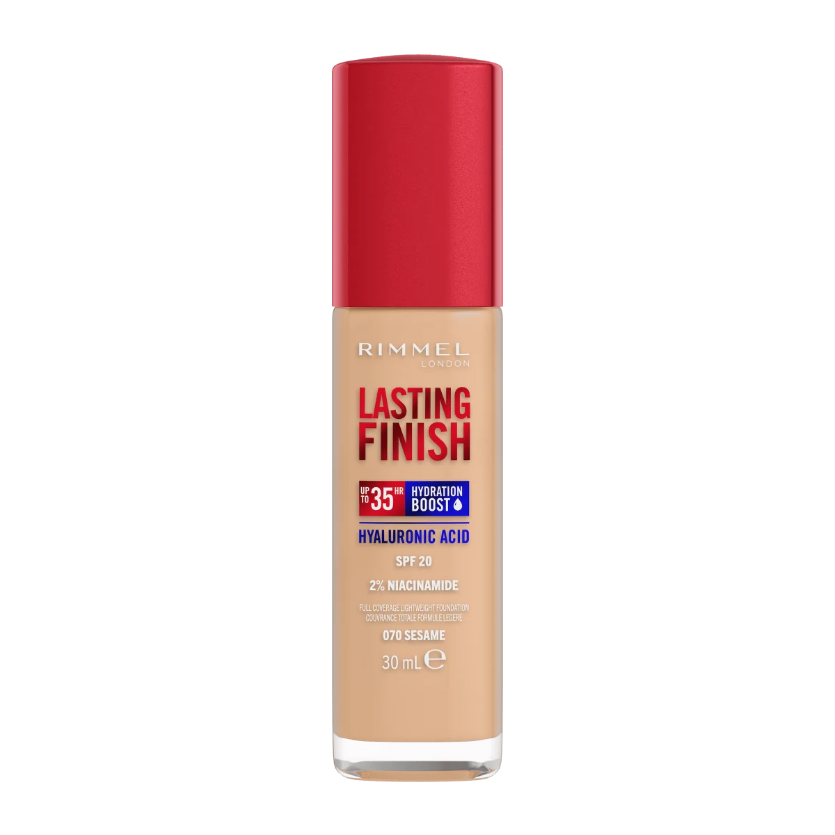 Rimmel Lasting Finish 35HR podkład do twarzy 070 Sesame, 30 ml