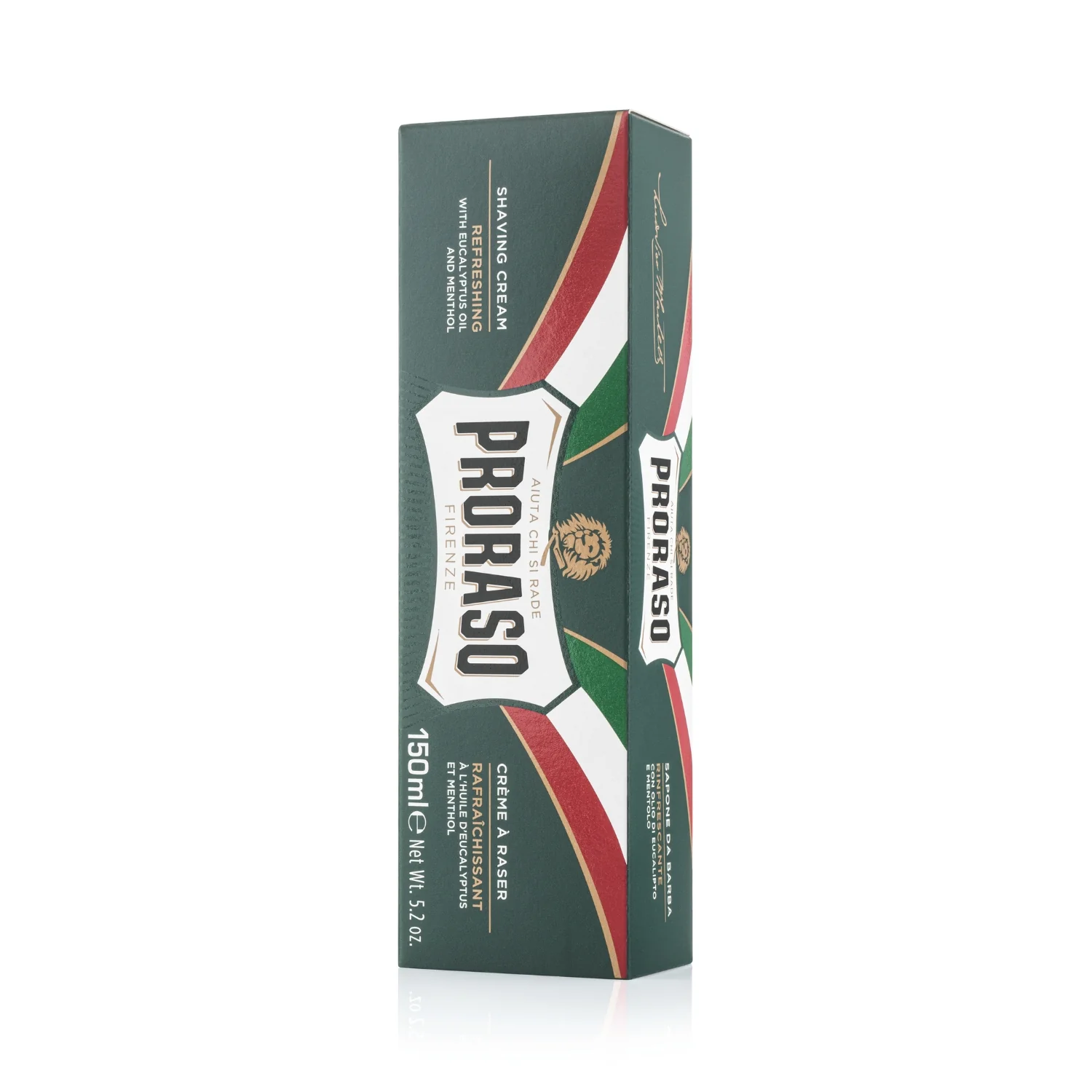 Proraso orzeźwiający krem do golenia z olejkiem mentholowym i eukaliptusowym, 150 ml