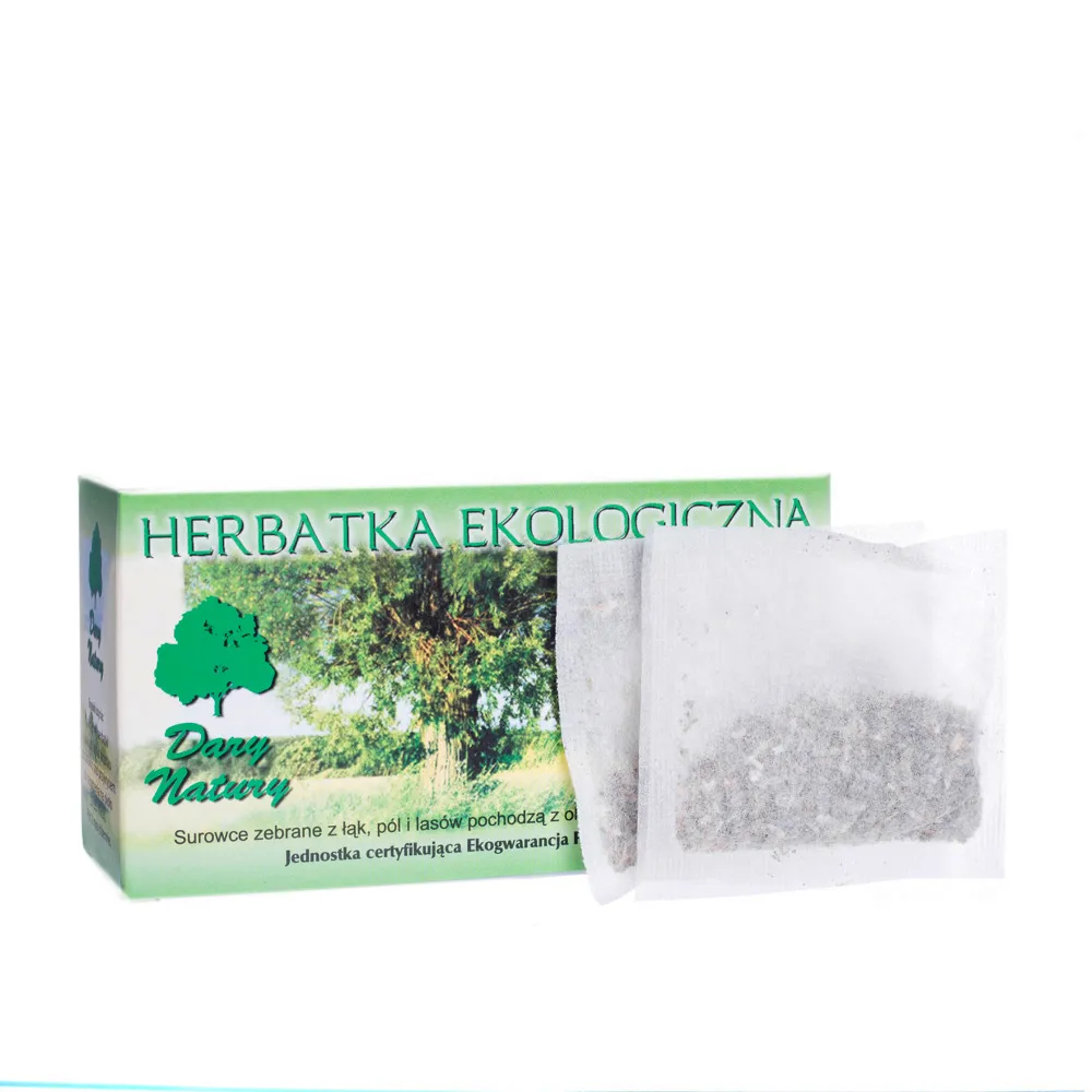 HERBATKA POLECANA PRZY NADMIARZE CHOLESTEROLU BIO (20 x 2 g) - DARY NATURY