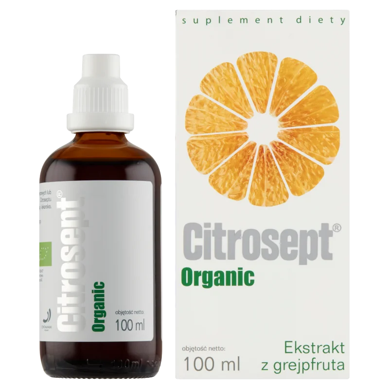 Citrosept Organic ekstrakt z grejpfruta, 100 ml