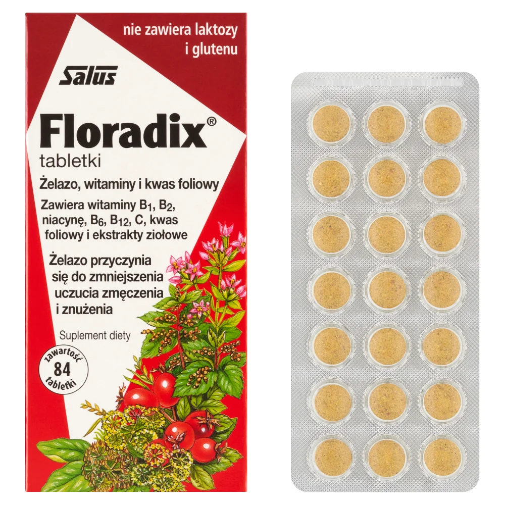 Floradix 84 tabletki