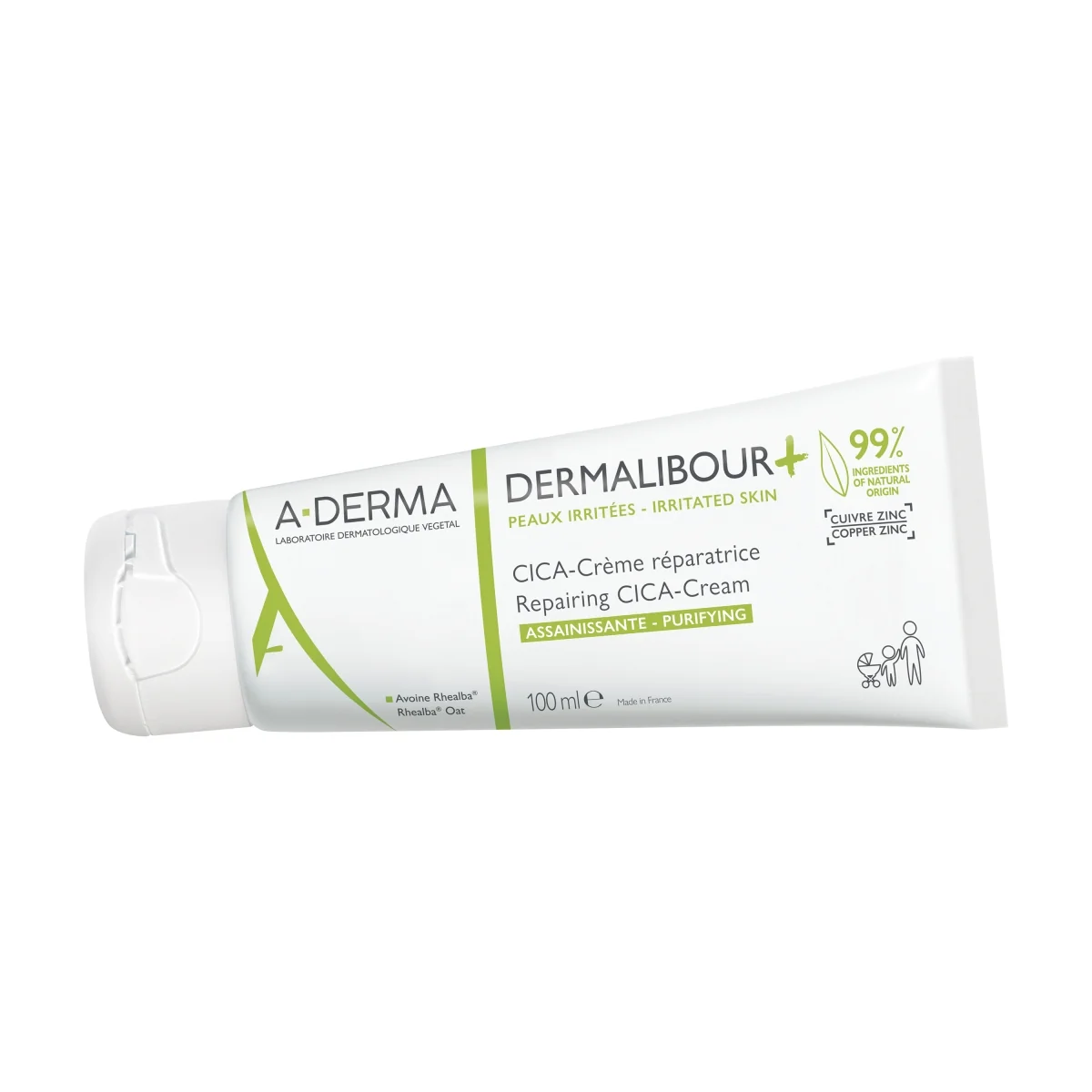 A-Derma Dermalibour + Cica krem regenerujący, 100 ml