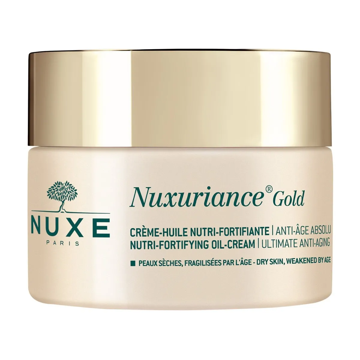 Nuxe Nuxuriance Gold, krem-olejek odżywczo-wzmacniający, 50 ml 