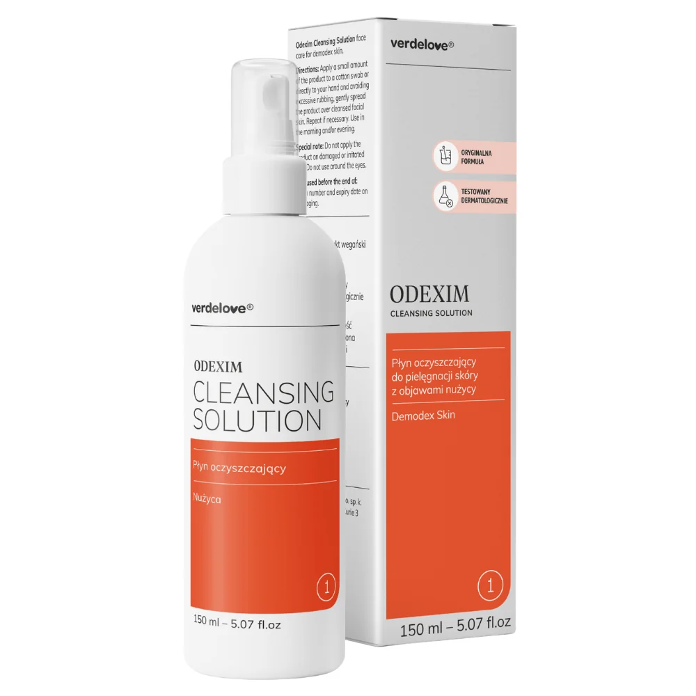Verdelove ODEXIM™ Cleasing Solution płyn oczyszczający na nużeńca, 150 ml