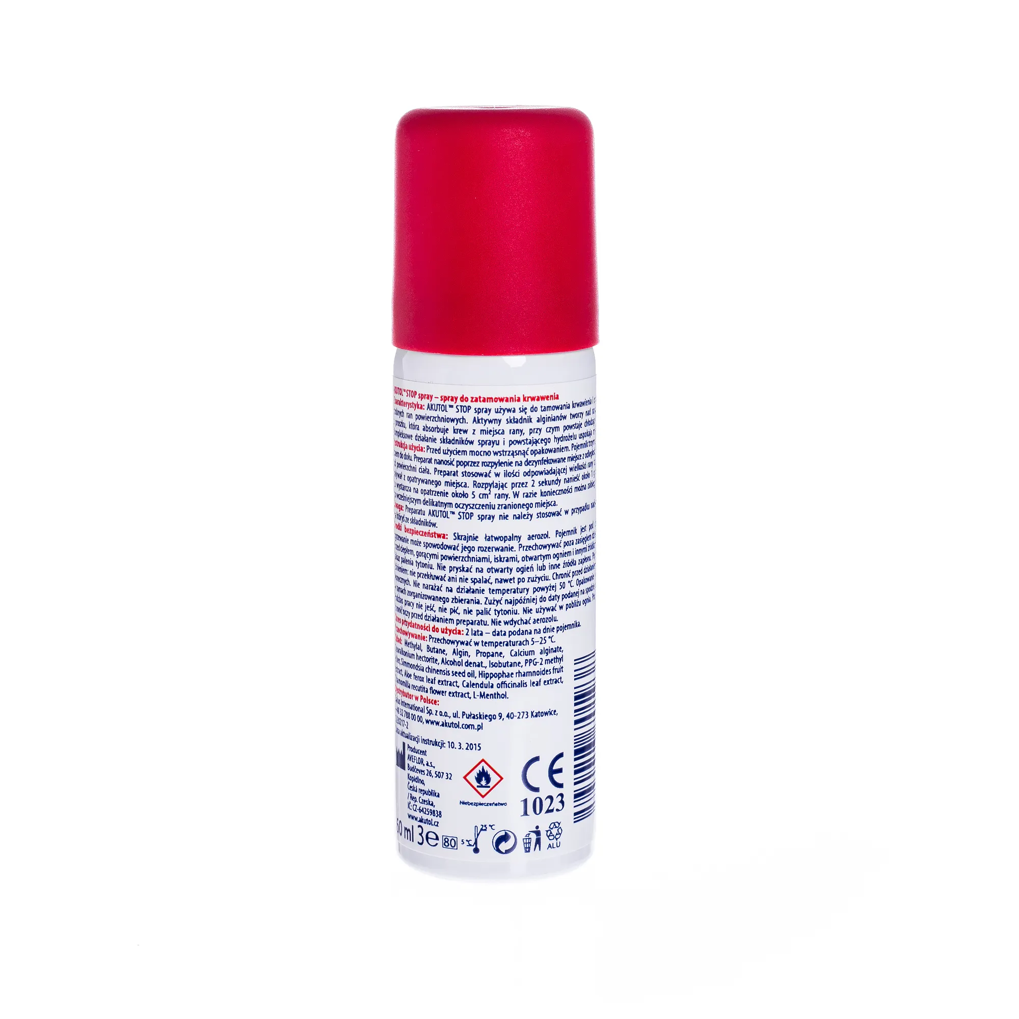 Akutol Stop spray, opatrunek elastyczny w sprayu, 60 ml 