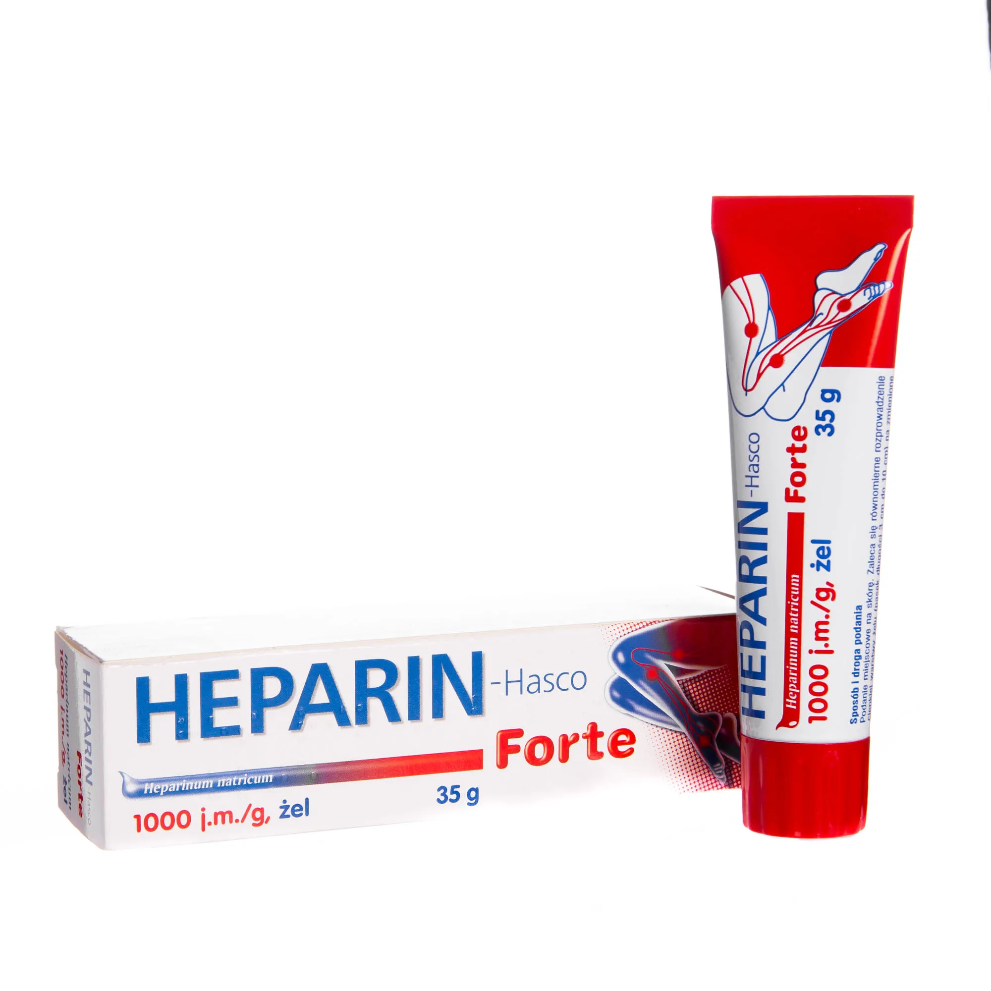 Heparin-Hasco Forte, 1000 j.m./g, żel, 35 g 