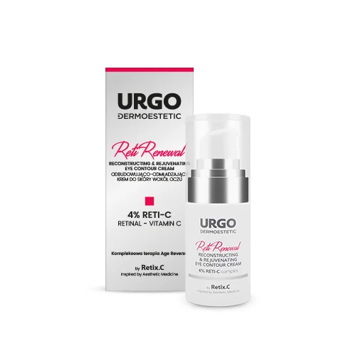 URGO Dermoestetic Reti-Renewal odbudowująco-odmładzający krem do skóry wokół oczu, 15 ml