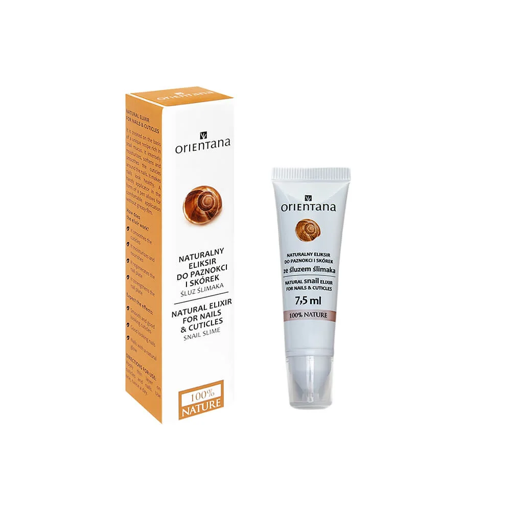 Orientana eliksir do paznokci i skórek ze śluzem ślimaka, 7,5 ml