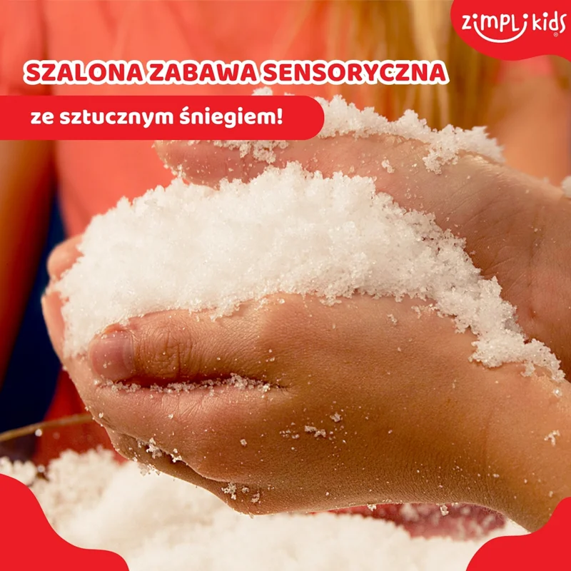 Zimpli Kids Sno Adventures zestaw do tworzenia śniegu z figurkami i tacą