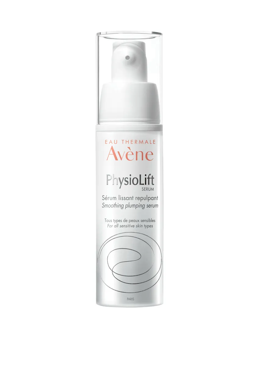 Avene Physiolift, serum wygładzająco-wypełniające zmarszczki 30 ml + maseczka kojąco-rozświetlacjąca 50 ml