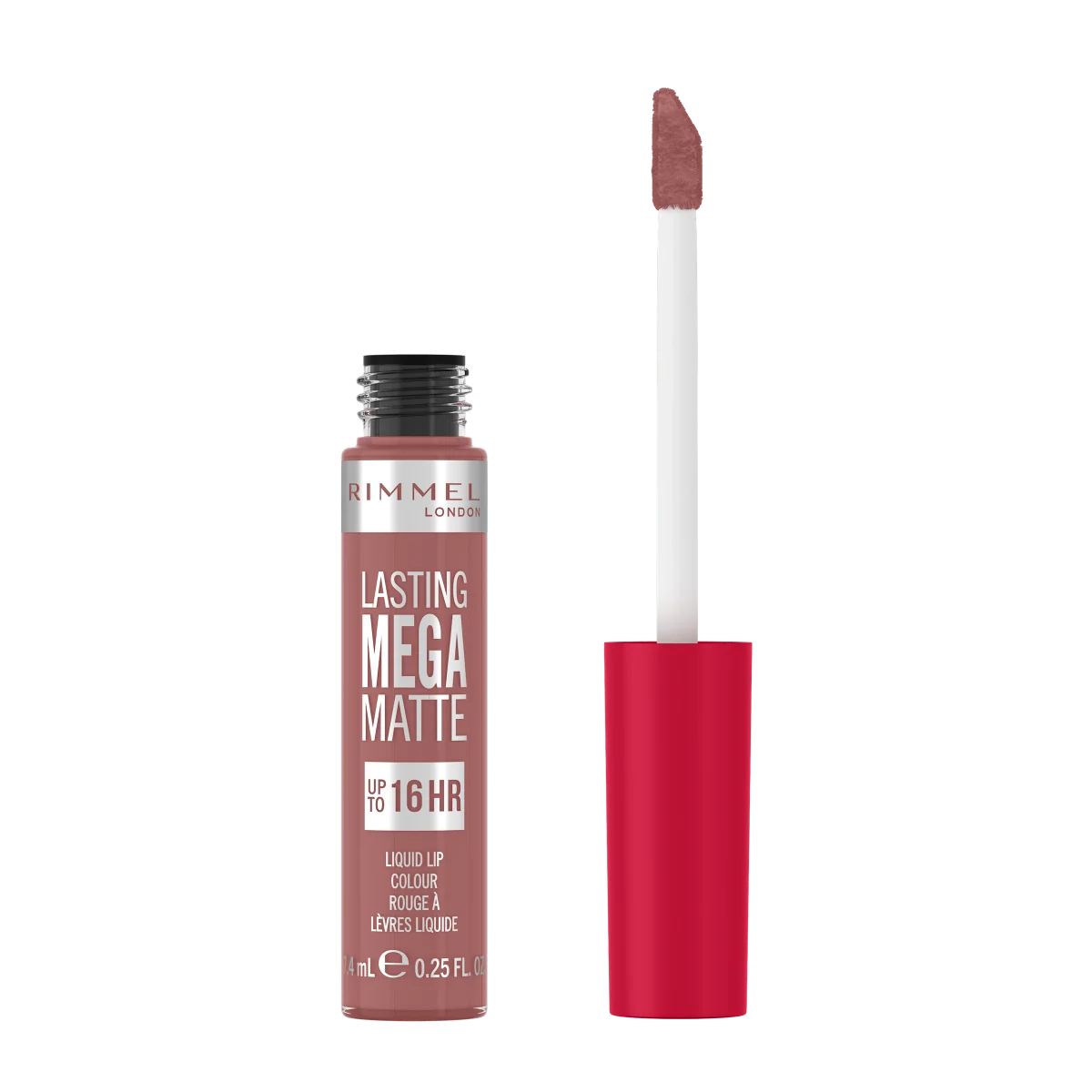 Rimmel Lasting Mega Matte płynna pomadka do ust nr 110 Blush, 7,4 ml