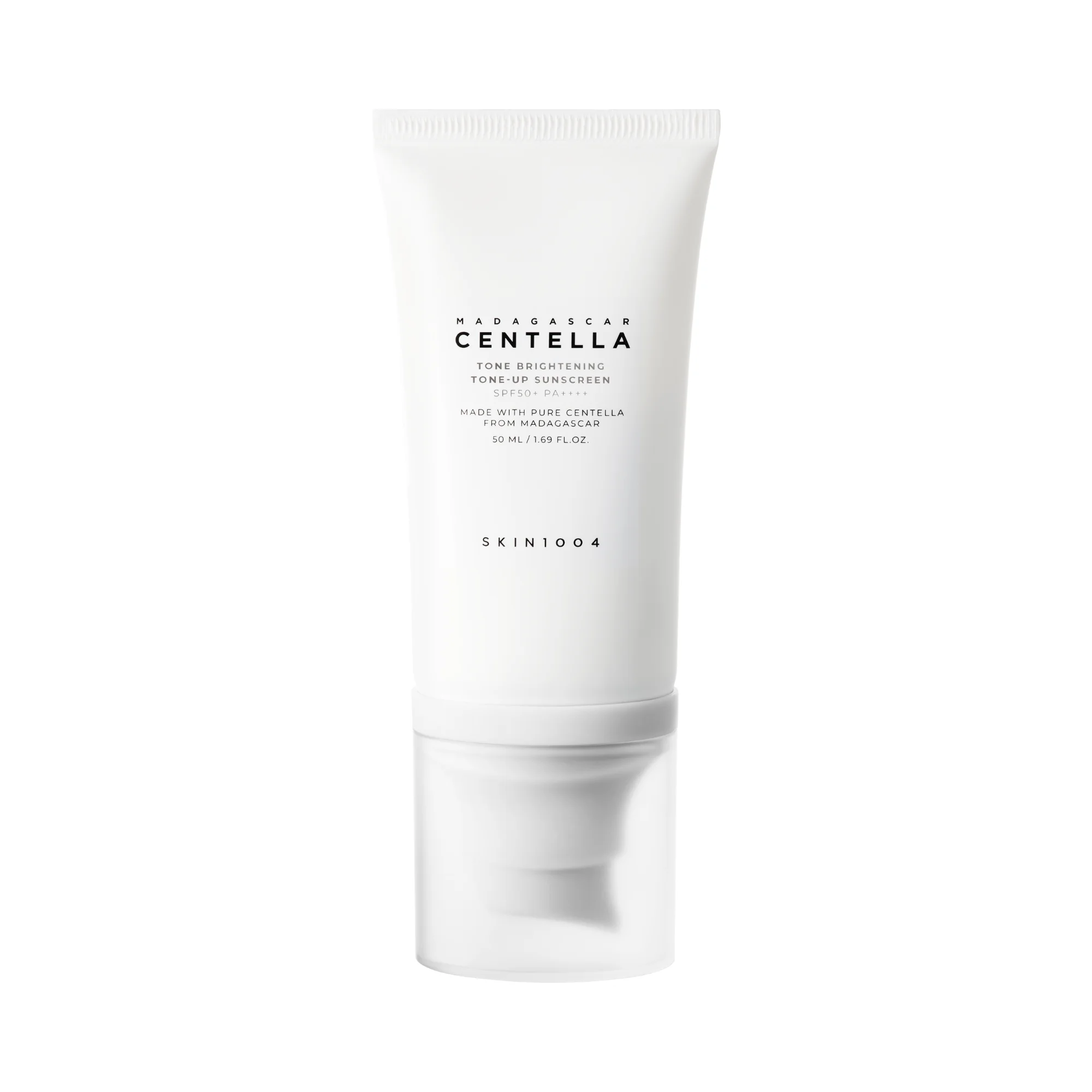 SKIN1004 Madagascar Centella Tone Brightening Tone-Up Sunscreen ochronny krem do twarzy z filtrami przeciwsłonecznymi SPF 50+ PA++++, 50 ml