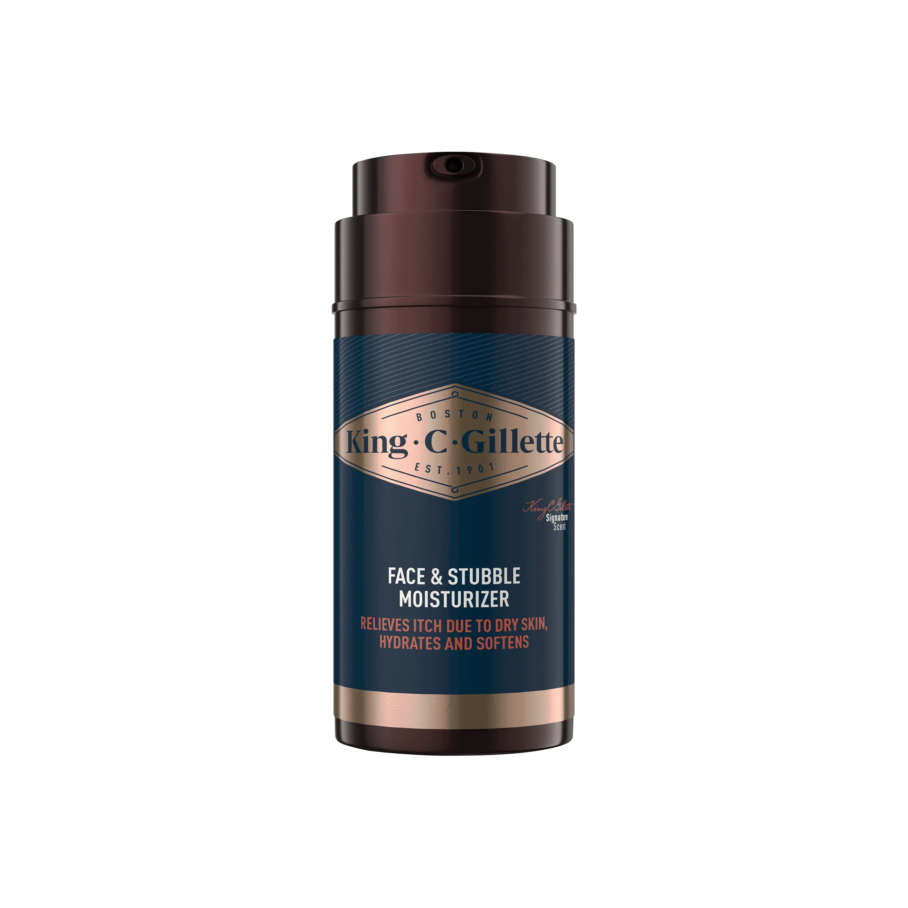 King C. Gillette krem nawilżający do twarzy i zarostu, 100 ml