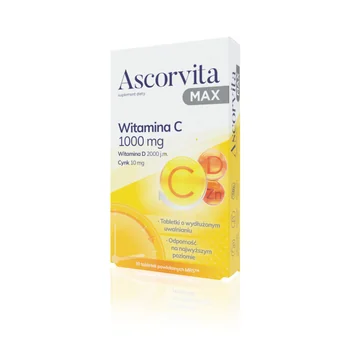 Ascorvita Max 30 tabletek powlekanych