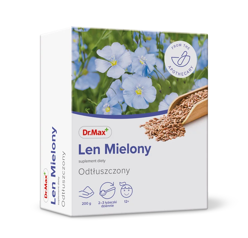 Dr.Max Len mielony proszek, 200 g