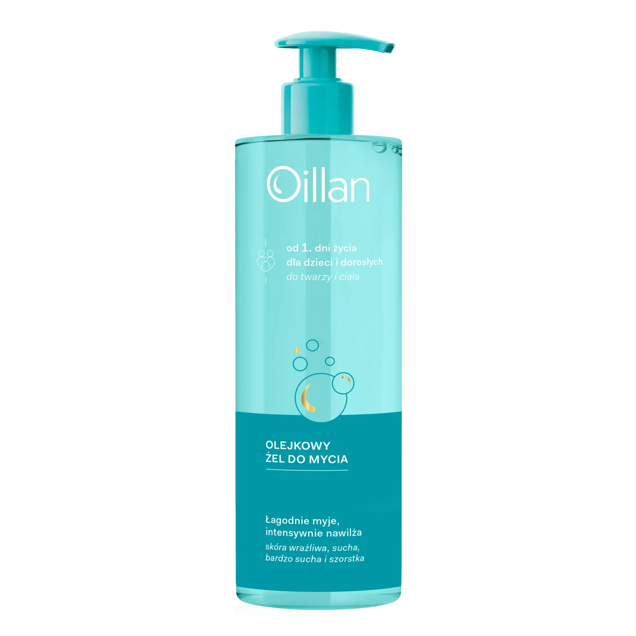 Oillan olejkowy żel do mycia, 400 ml