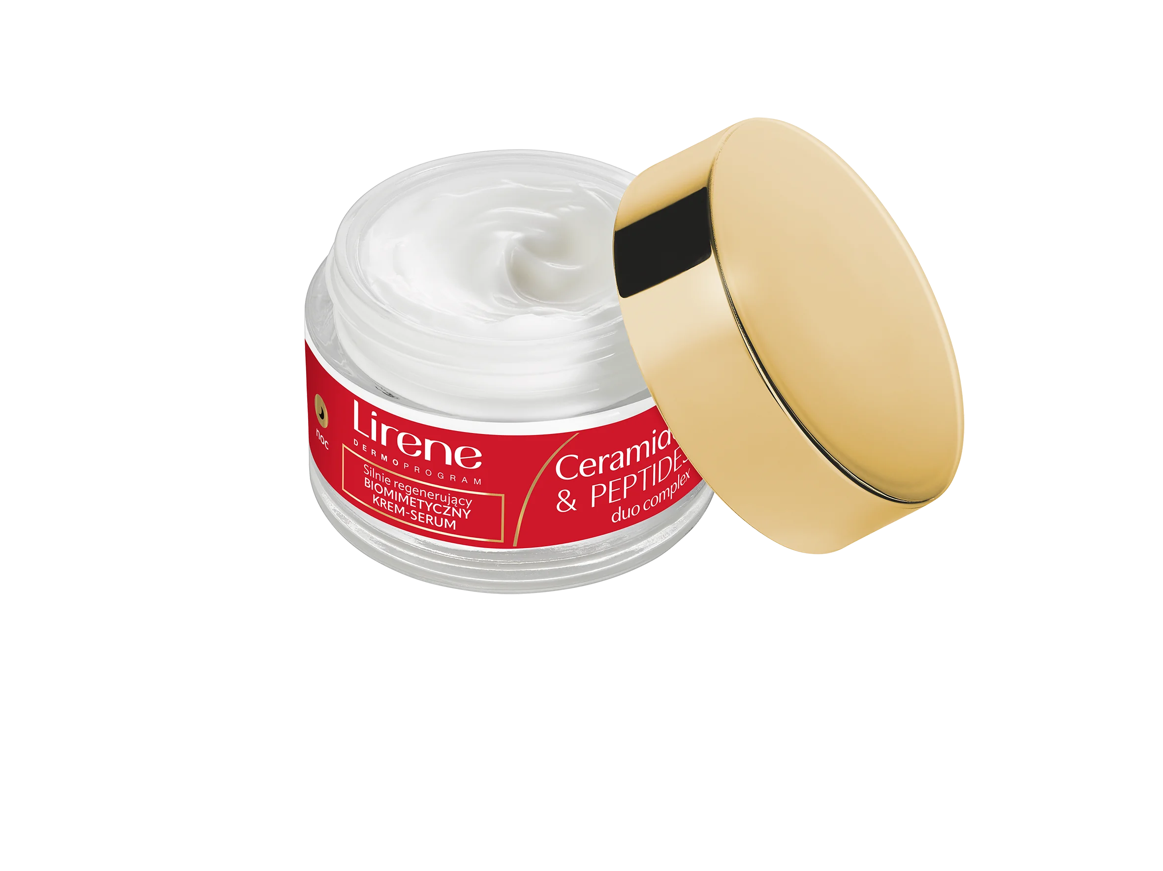 Lirene silnie regenerujący biomimetyczny krem-serum 60+, 50 ml
