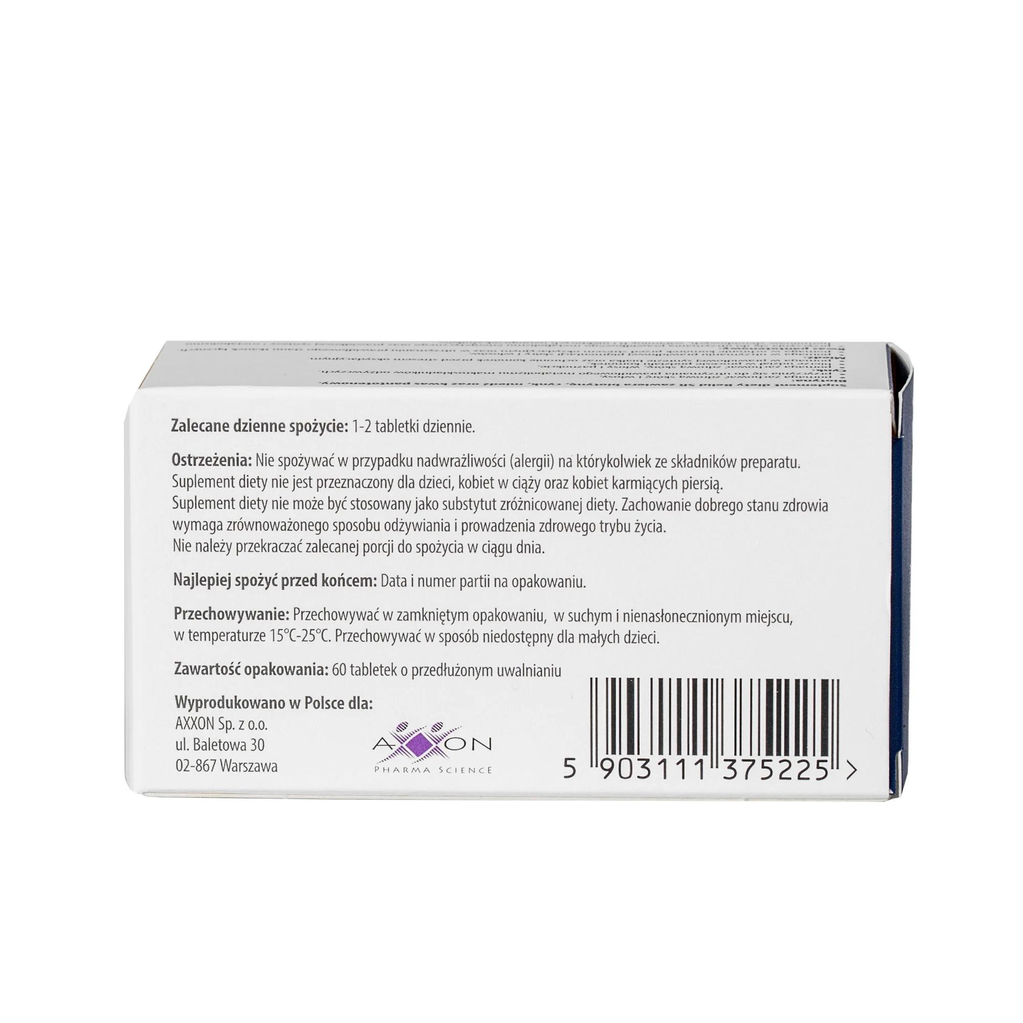 Belid SR suplement diety, 60 tabletek