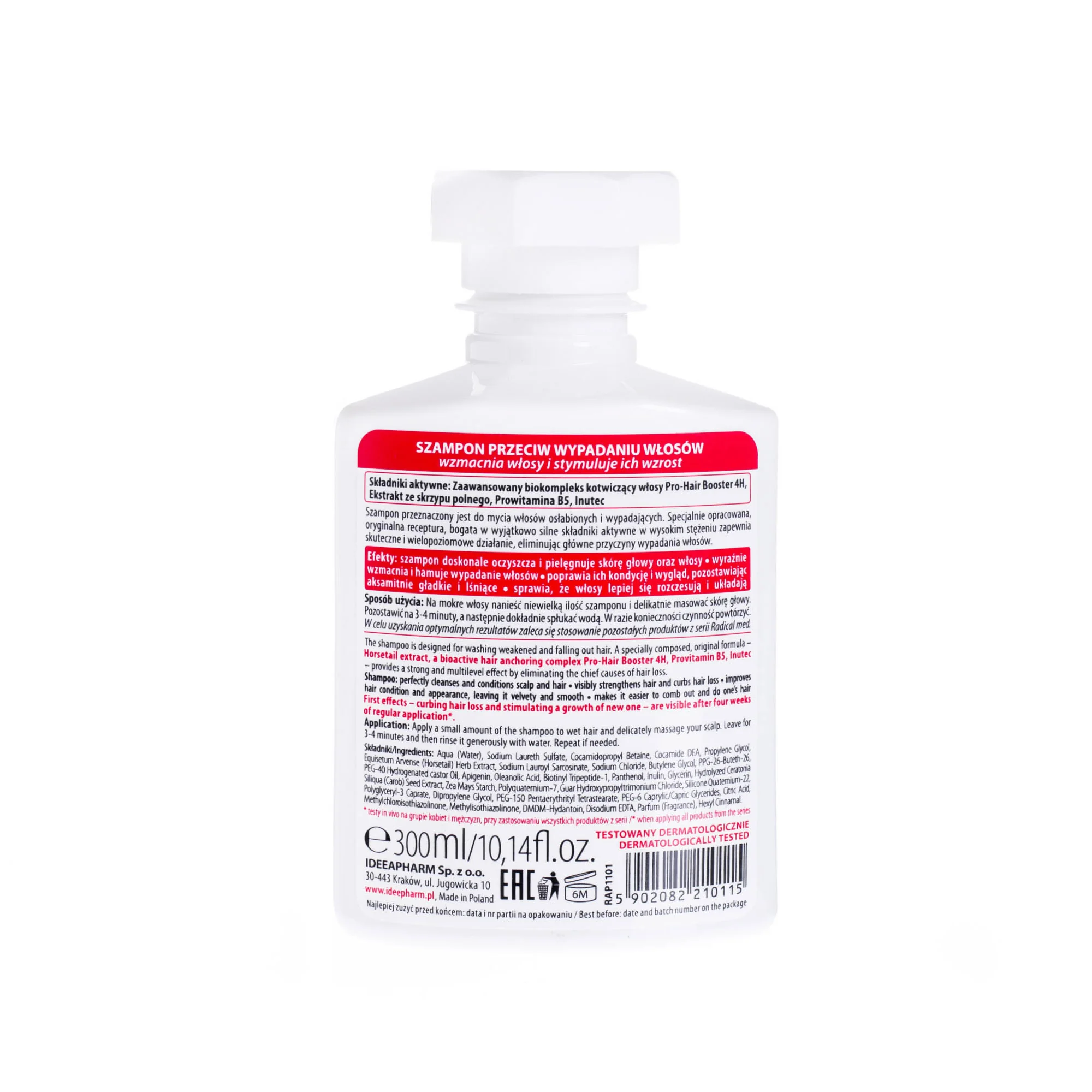 Radical Med szampon przeciw wypadaniu włosów, 300 ml
