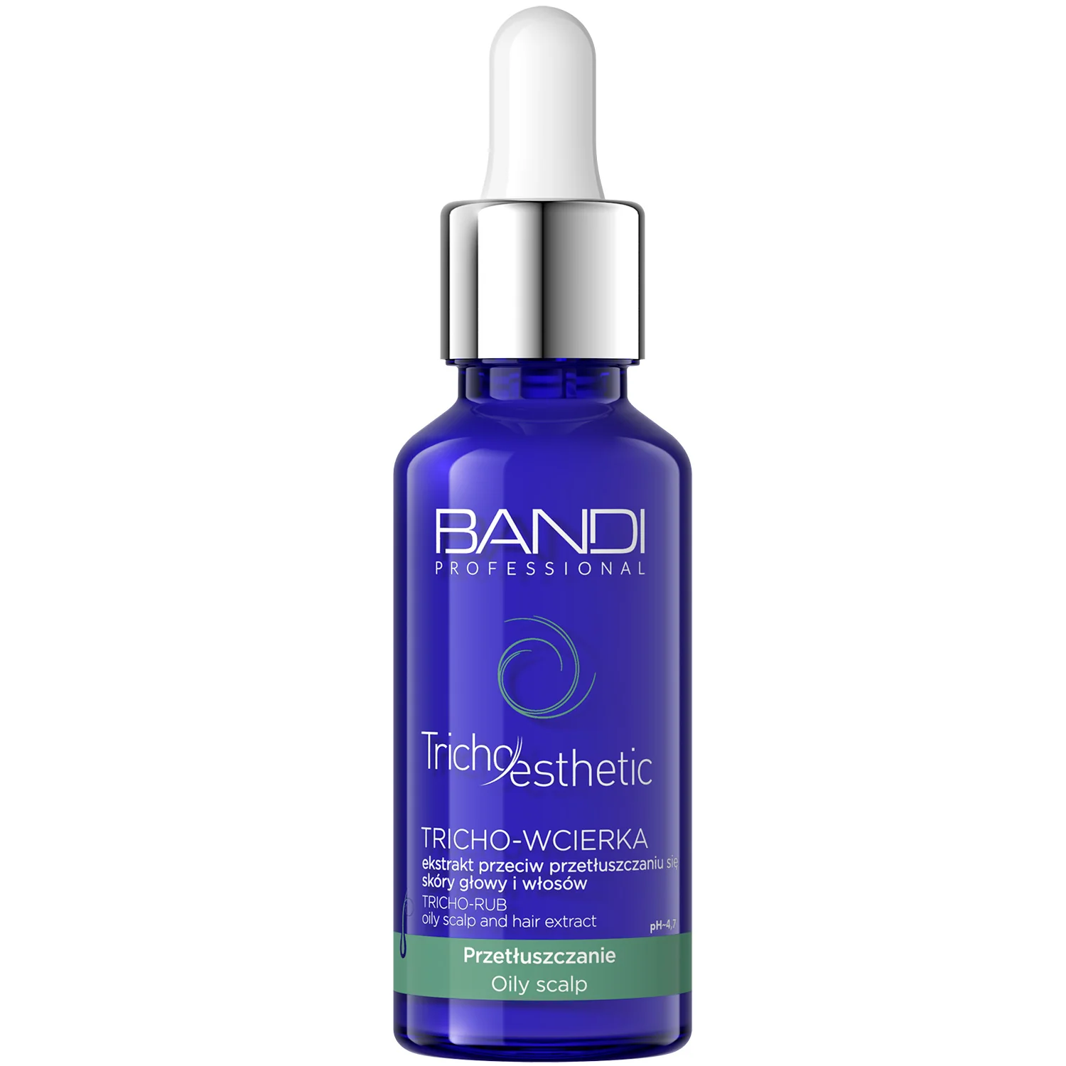 BANDI Tricho Esthetic tricho-wcierka ekstrakt przeciw przetłuszczaniu się skóry głowy i włosów, 30 ml