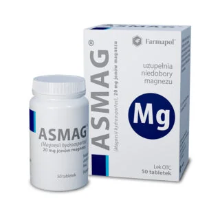 Asmag 300 mg (20 mg Mg 2+), 50 tabletek