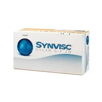 Synvisc Hylan G-F 20 16 mg/ 2 ml, 2 ml x 3 ampułkostrzykawki