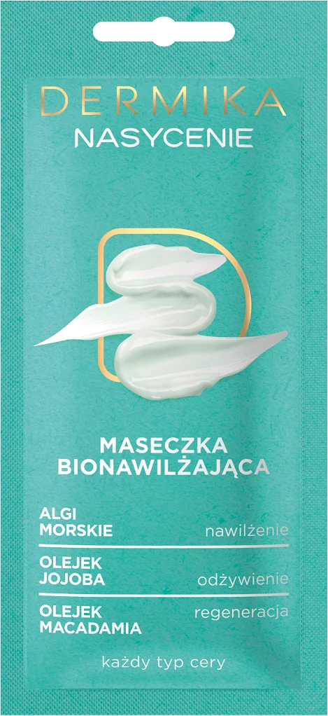 Dermika Nasycenie maseczka do twarzy bionawilżająca, 10 ml