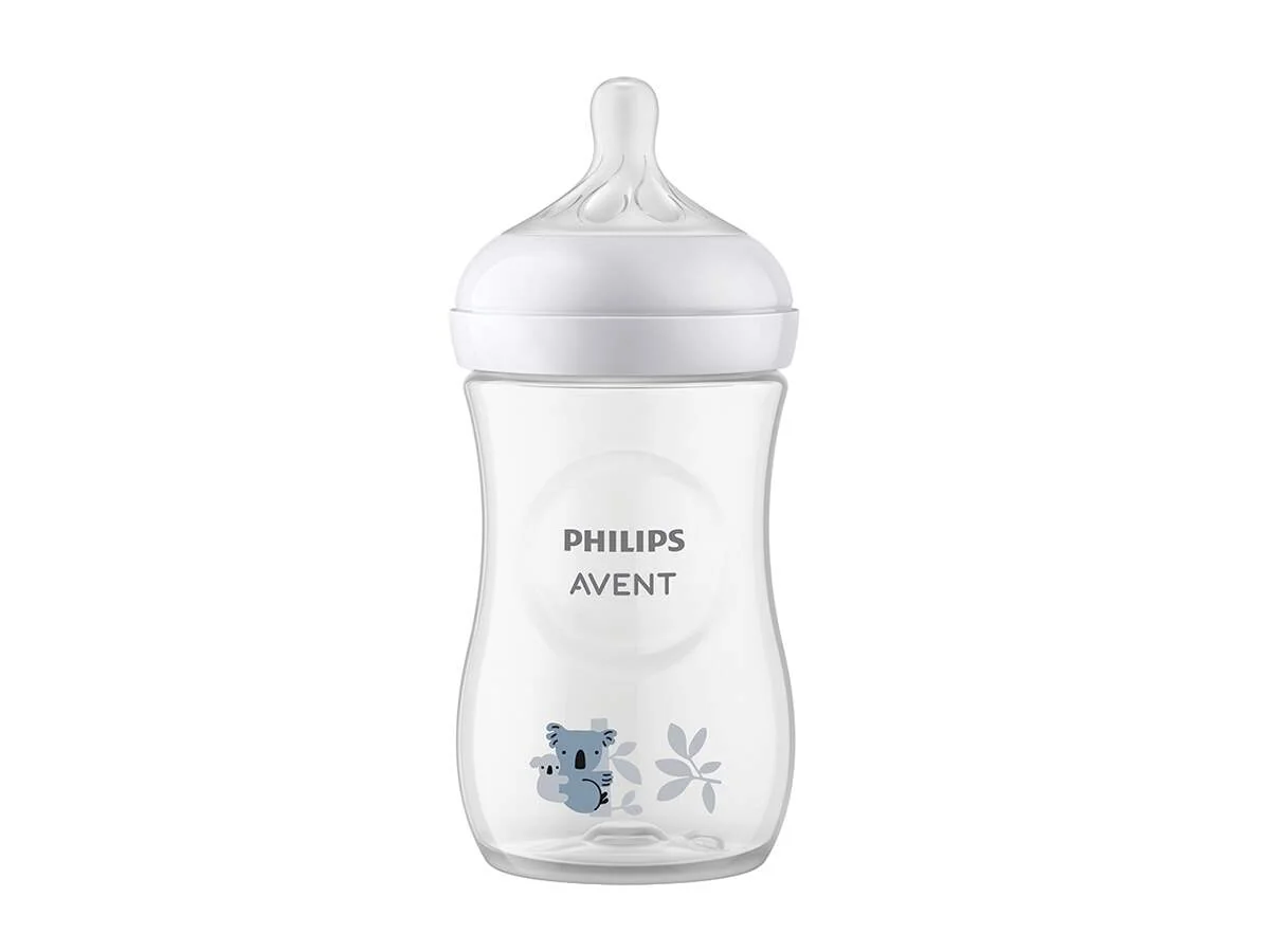 Philips Avent Natural Response butelka responsywna z misiem koala SCY903/67, 1 szt.