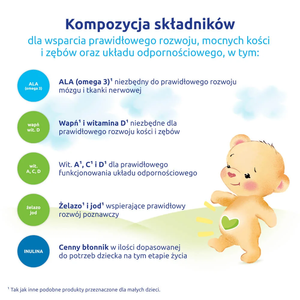 Bebiko Junior 3, modyfikowane mleko dla dzieci powyżej 1. roku życia, 350 g 