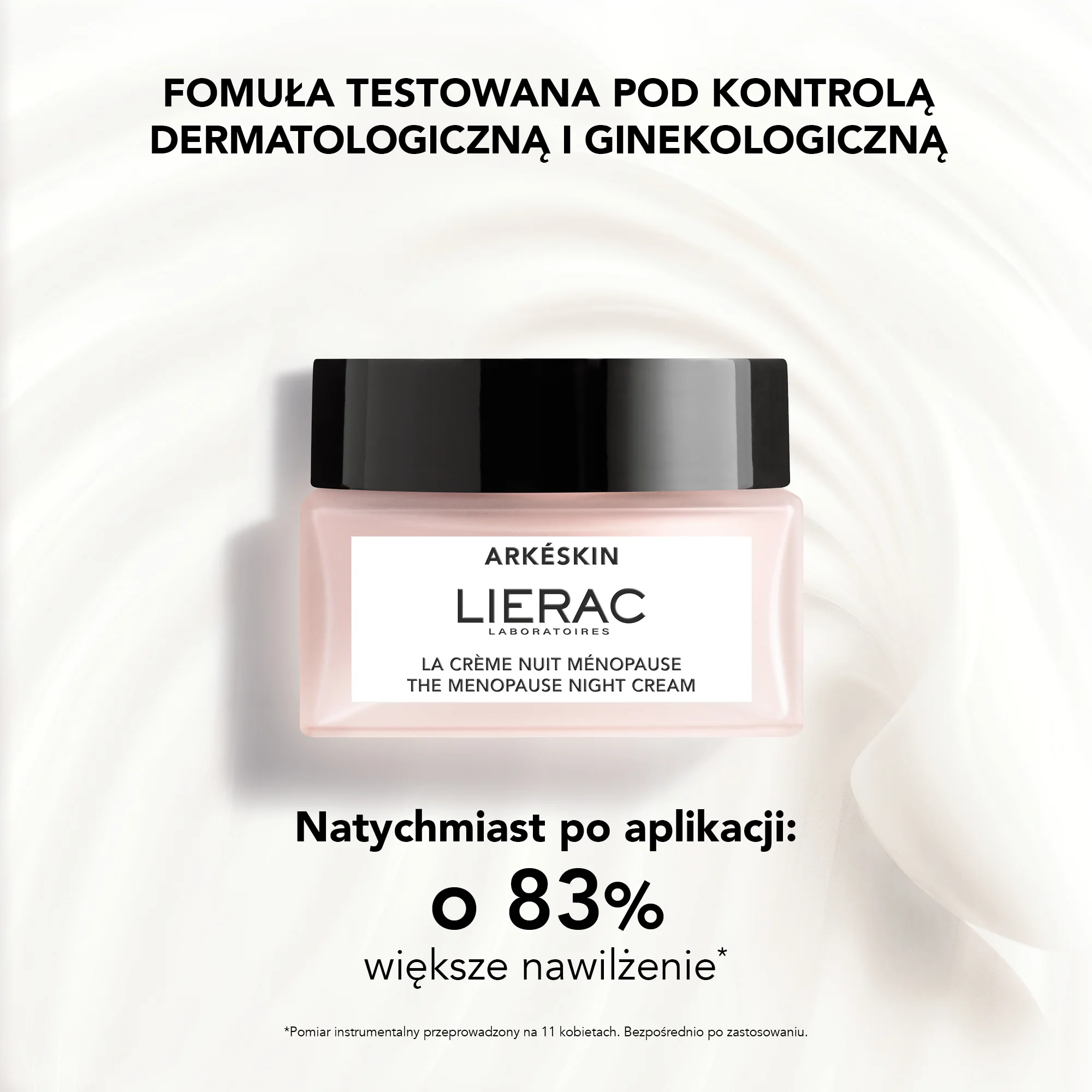 Lierac Arkeskin krem na noc w okresie menopauzy 50 ml