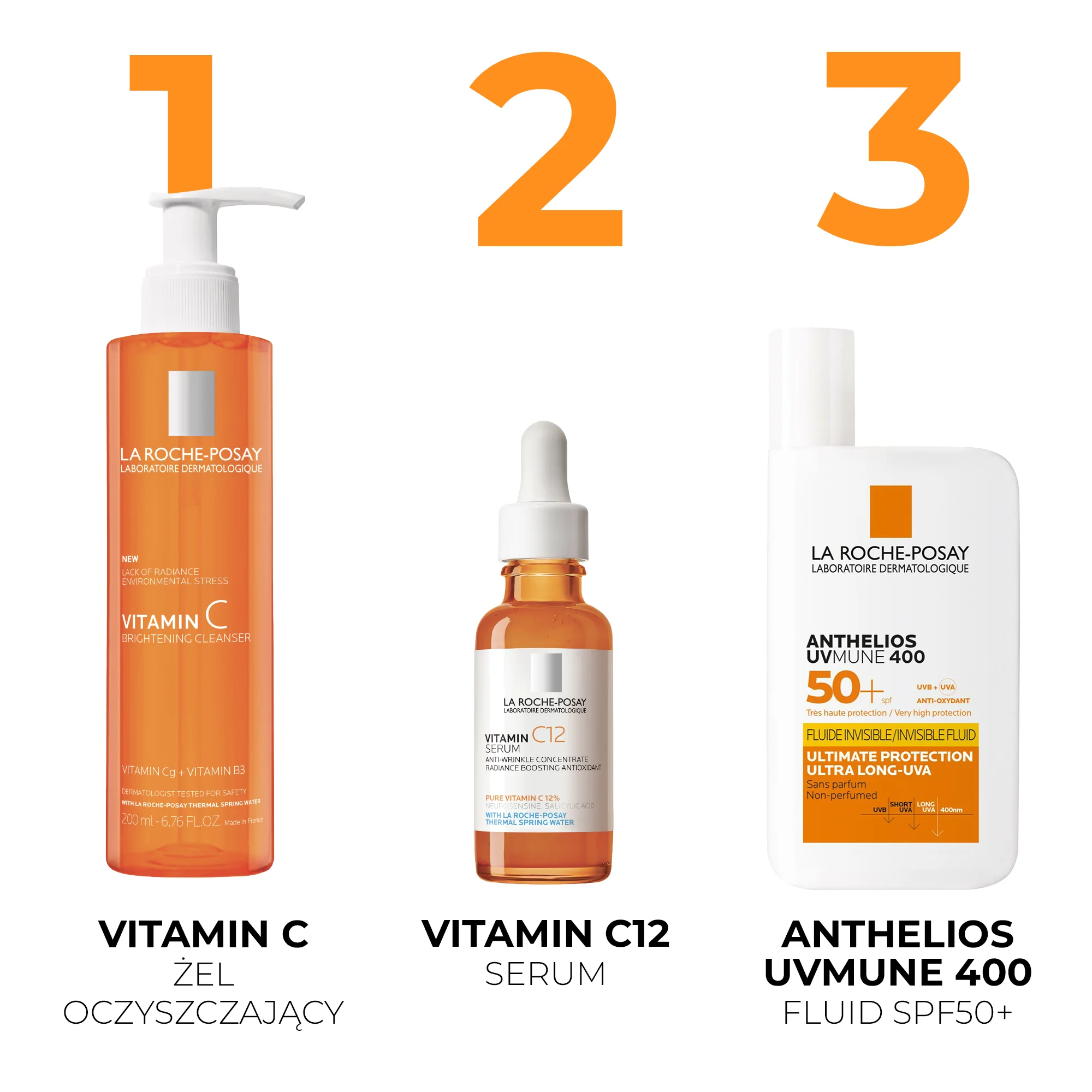 La Roche-Posay Pure Vitamin C żel do mycia, 200 ml