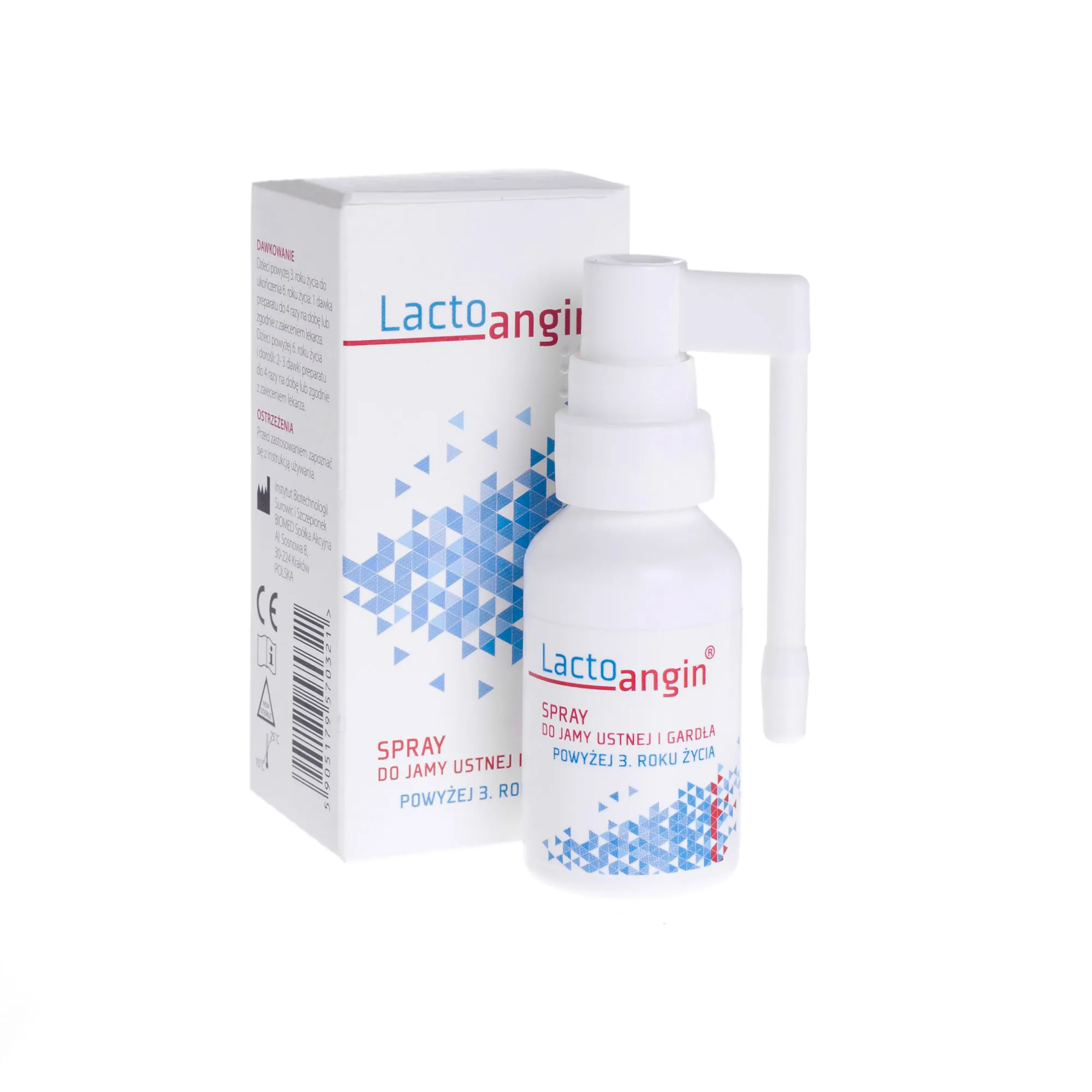 Lactoangin - spray do jamy ustnej i gardła, 30 g
