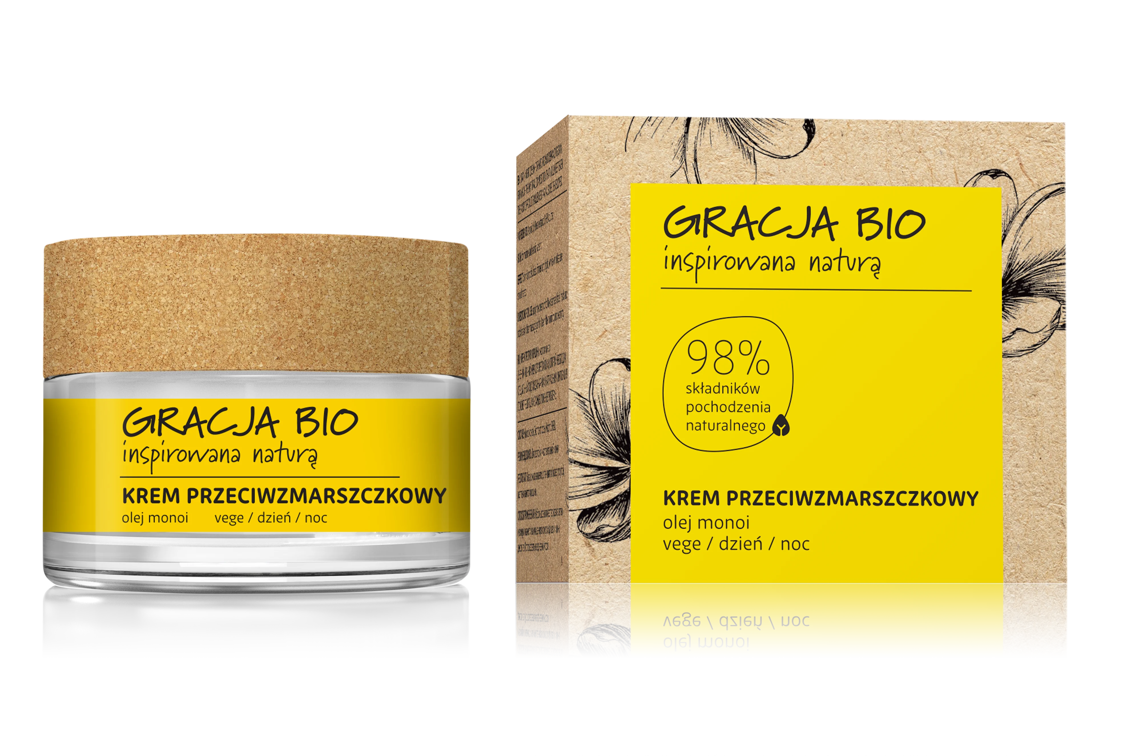 Gracja Bio krem przeciwzmarszczkowy do twarzy, 50 ml