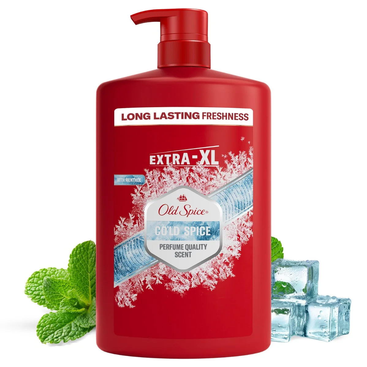 Old Spice Cold Spice płyn do kąpieli, żel pod prysznic i szampon 3w1, 1000 ml