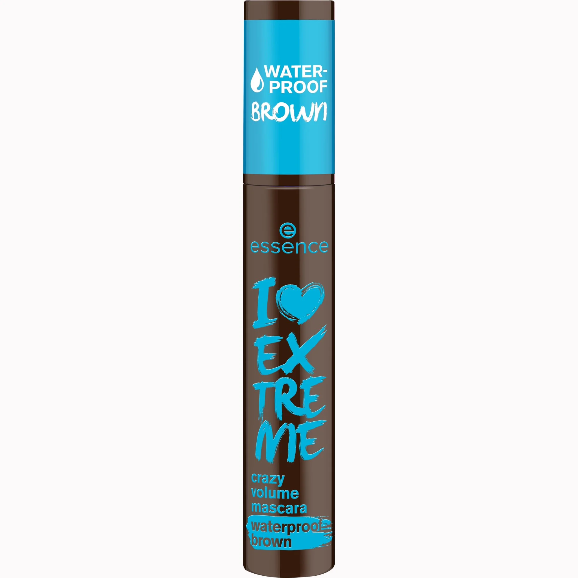 Essence I Love Extreme Crazy Volume Mascara tusz do rzęs wodoodporny 01 Brown, 12 ml