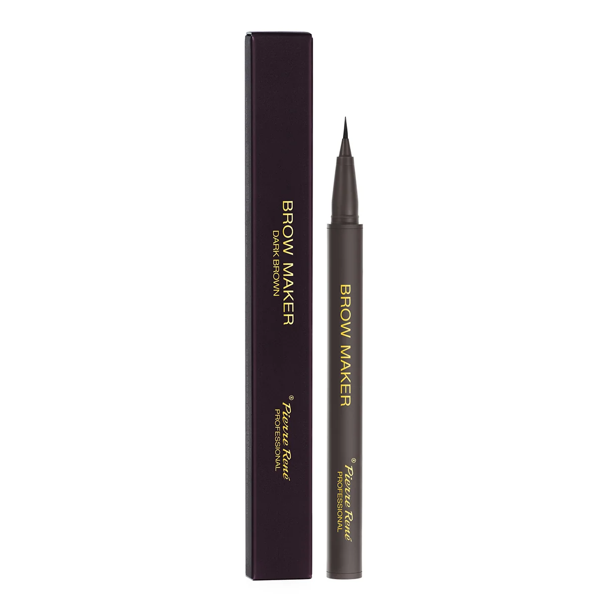 Pierre René Brow Marker pisak do brwi, dark brown, 0,5 g