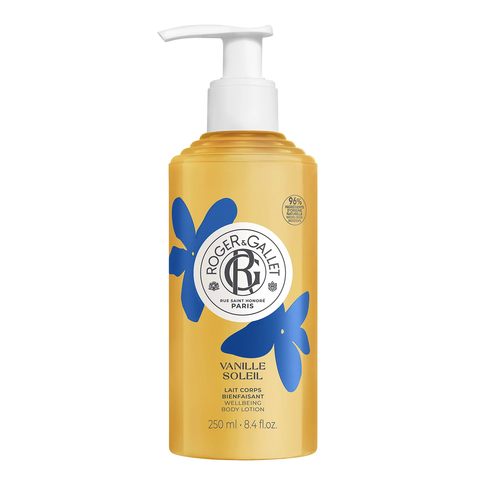 Roger & Gallet Vanillie Soleil relaksująco-nawilżający balsam do ciała, 250 ml