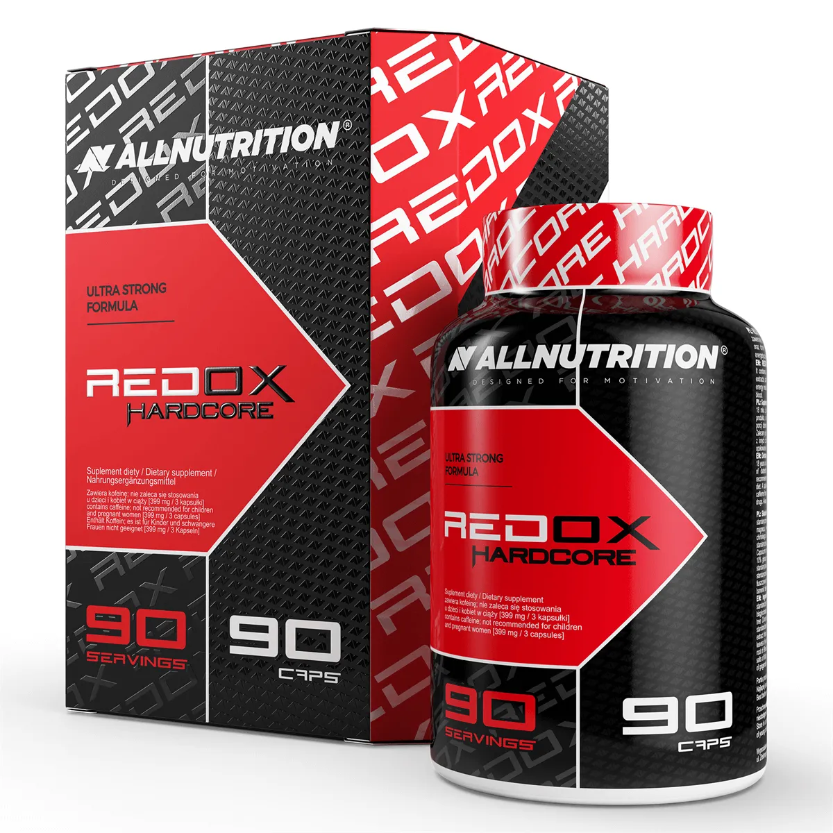 Allnutrition Redox Hardcore, suplement diety, 90 kapsułek