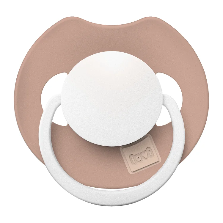 LOVI Prime Smoczek silikonowy dynamiczny 0-6m Blush Glow 1 sztuka
