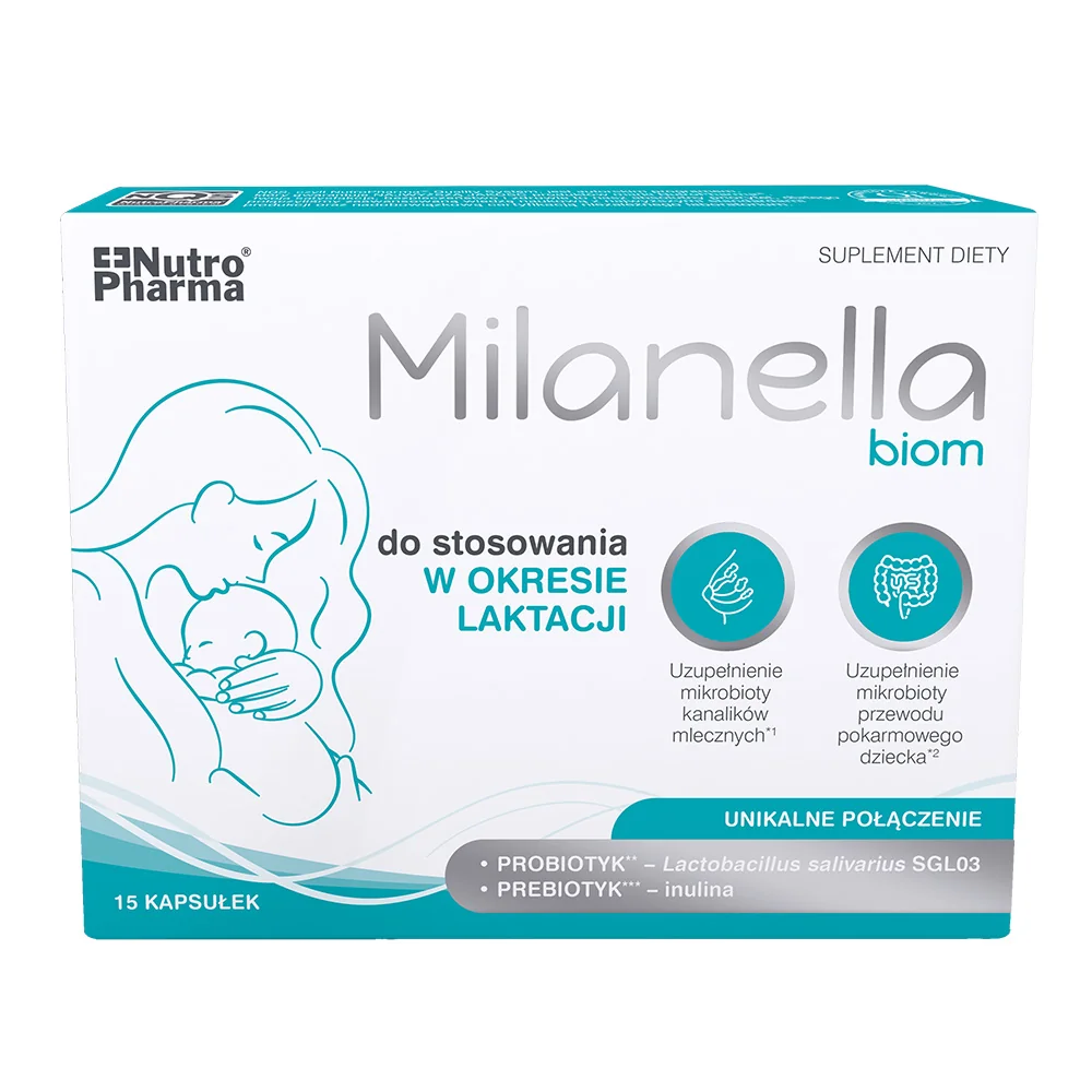 Milanella Biom suplement diety, 15 kapsułek