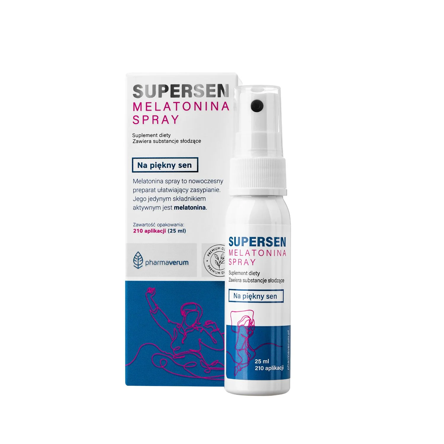 Supersen Melatonina spray, 25 ml