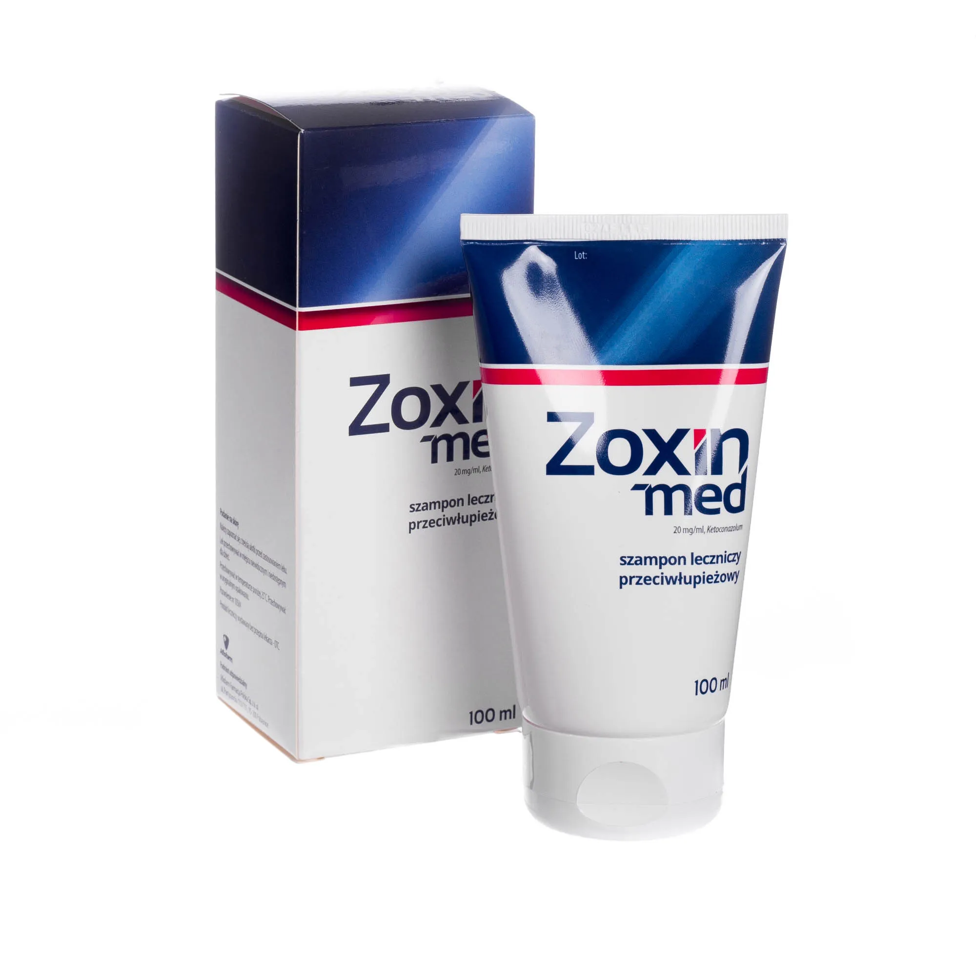 Zoxinmed, Ketoconazolum 20mg/ml, szampon leczniczy przeciwłupieżowy