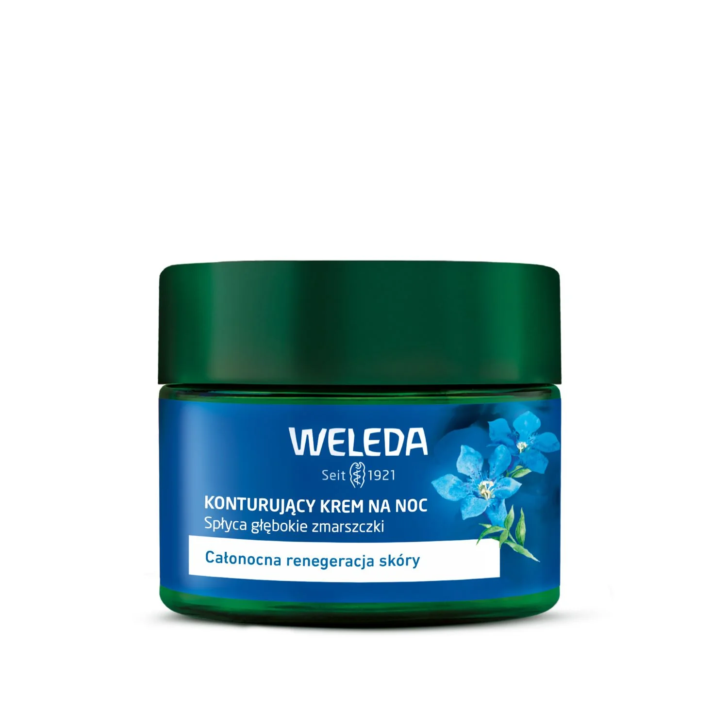 Weleda wzmacniający krem na noc gencjana i szarotka, 40 ml