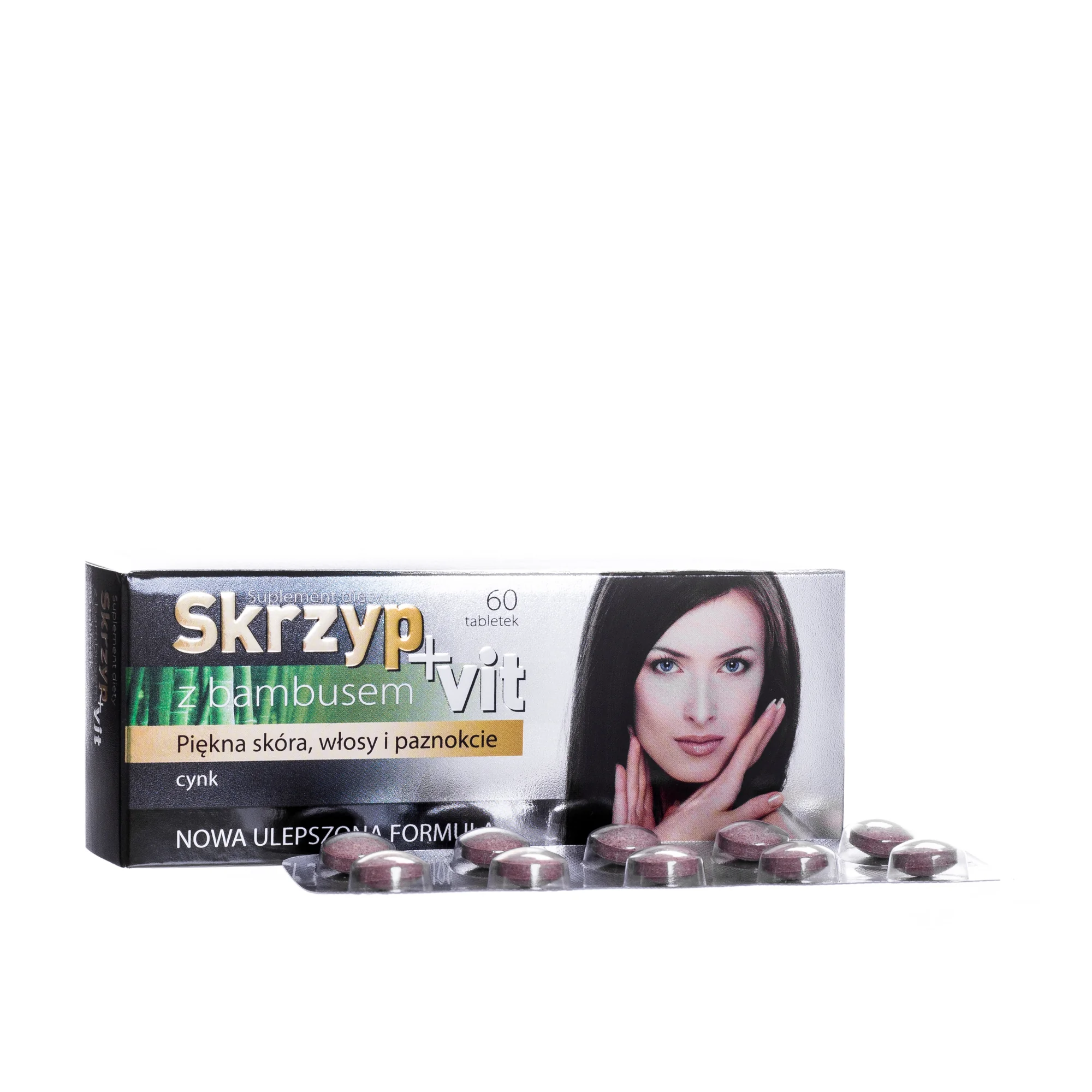 Skrzyp+Vit z bambusem 60 tabletek