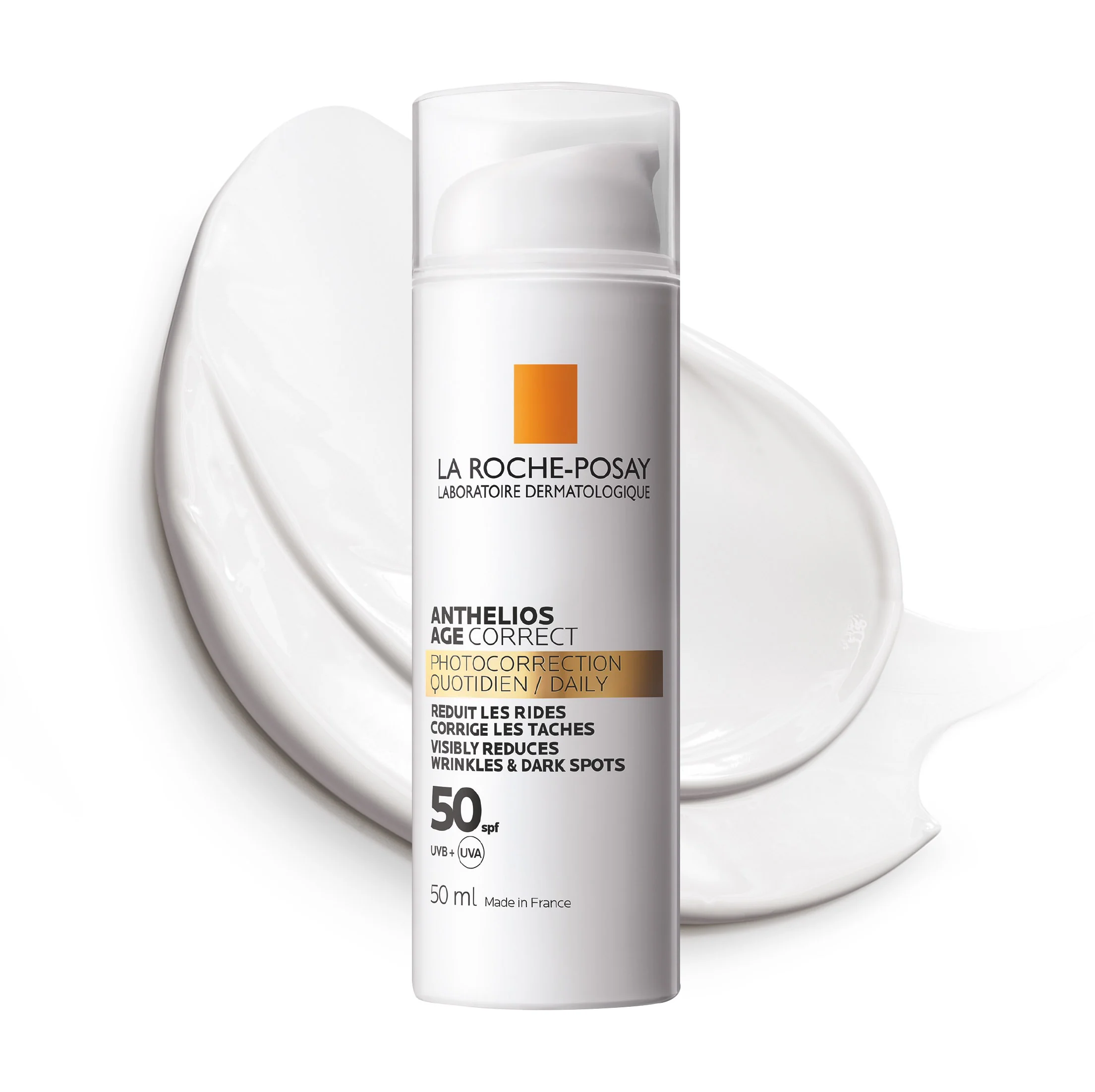 La Roche-Posay Anthelios, Codzienna fotoprotekcja przeciwstarzeniowa SPF 50, 50 ml