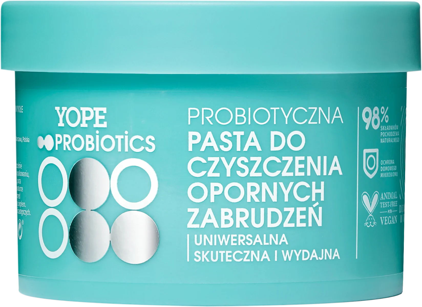 YOPE Probiotics probiotyczna pasta do czyszczenia odpornych zabrudzeń, 160 g