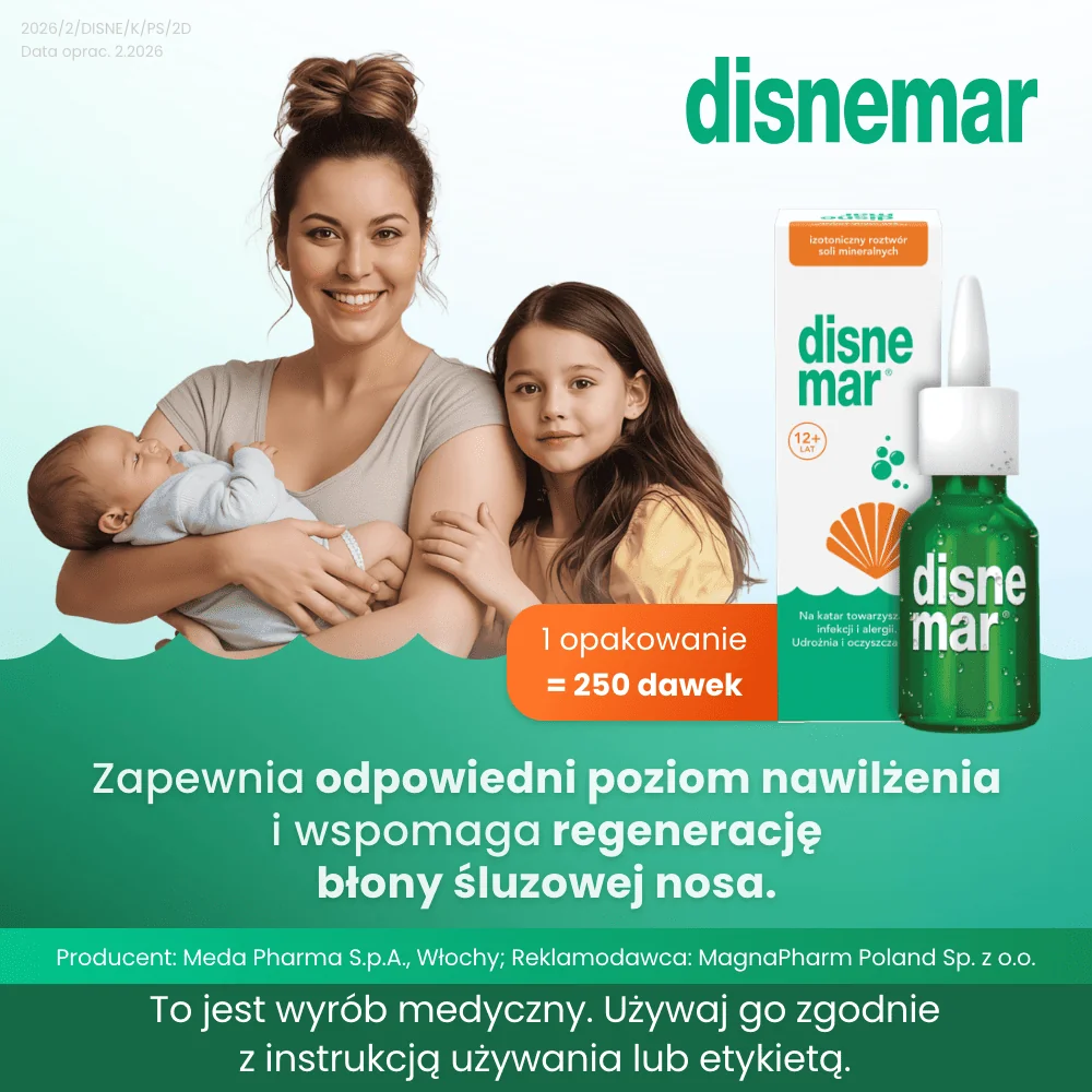 Disnemar aerozol do nosa dla dorosłych, 25 ml