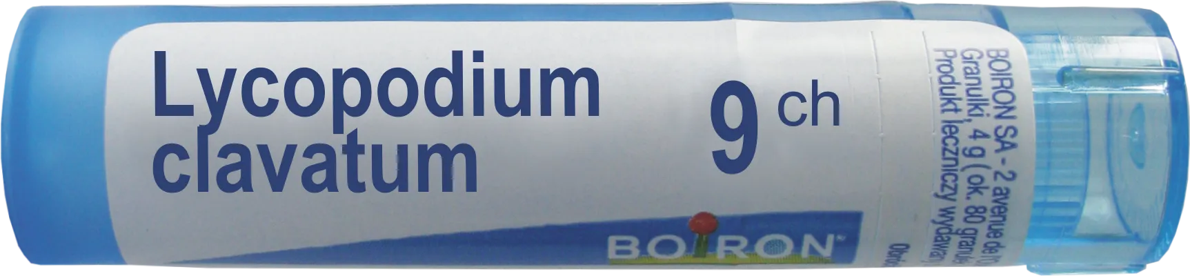Boiron Lycopodium clavatum 9 CH, granulki, 4 g