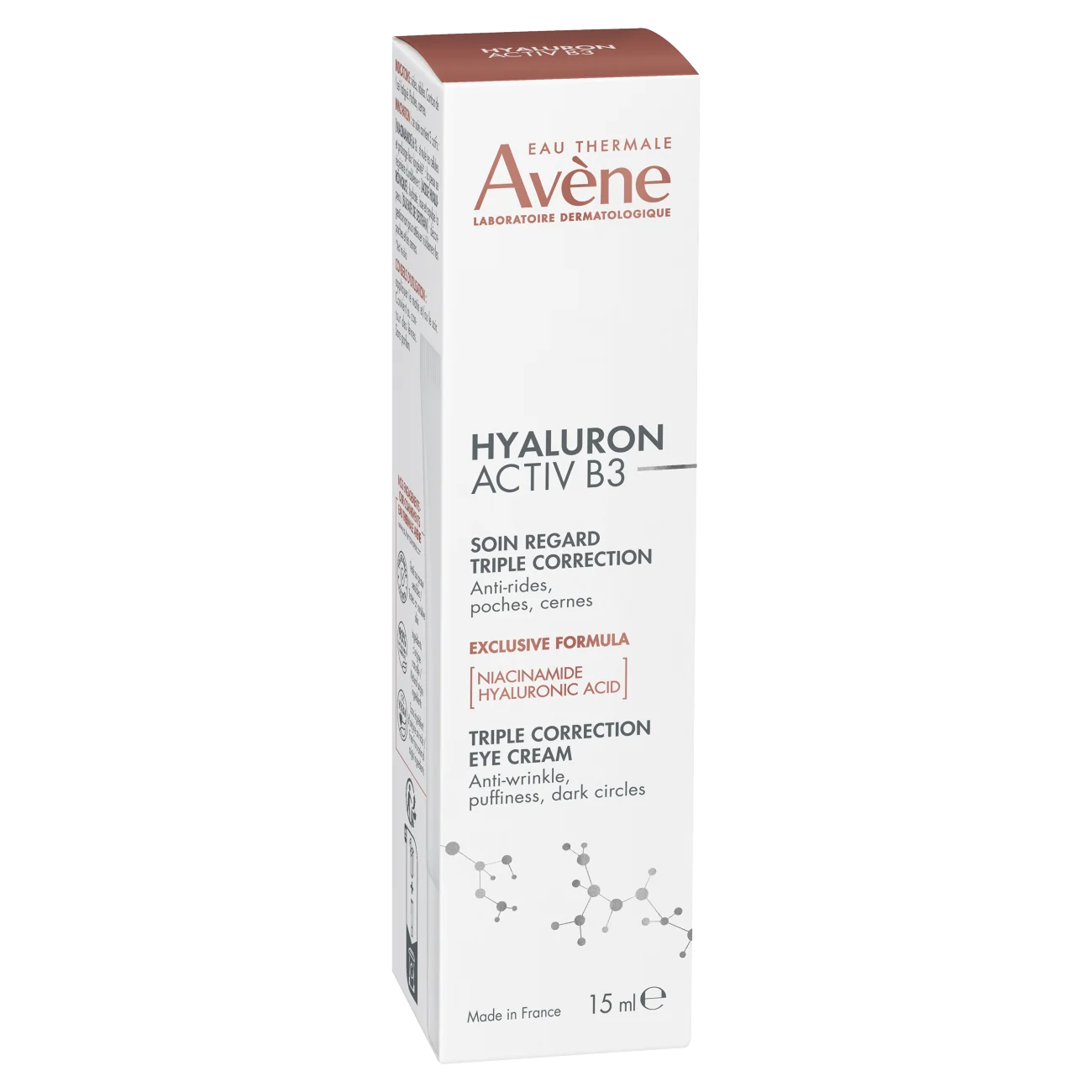 AVENE Hyaluron Activ B3 krem pod oczy, 15ml
