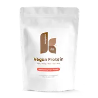 Kompava Vegan Protein wegańska odżywka białkowa czekolada – pomarańcza, 525 g